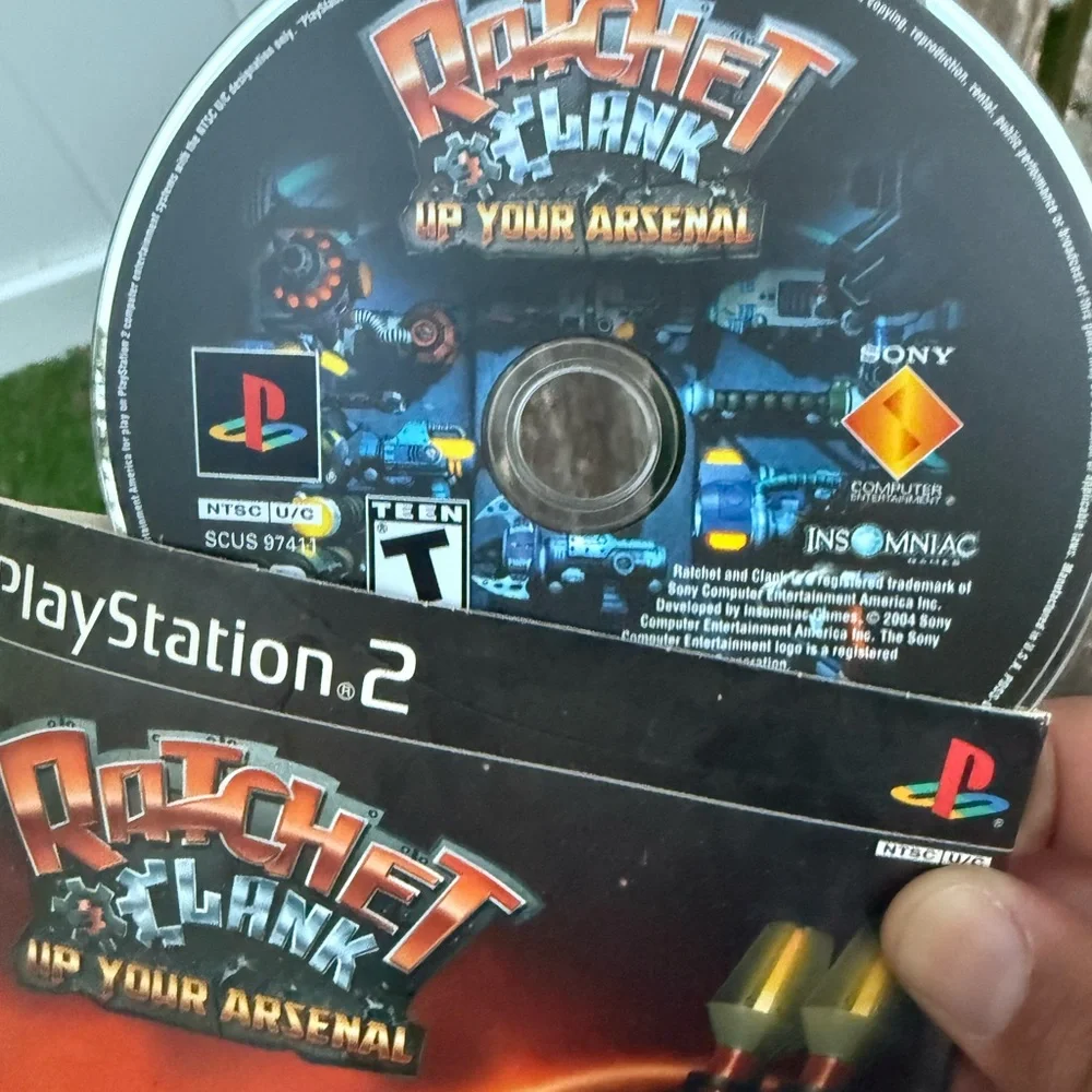 4 PlayStation Demo CD DISC Tomb Raider III Ninja shadow/Unholy War Eidos Ratchet